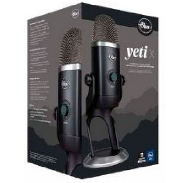 Micrófono profesional logitech Yeti X Azul - Imagen 5