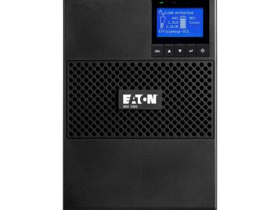 SAI de doble conversión en línea Eaton 9SX de 1500 VA, 1350 W y 120 V, 6 tomas NEMA 5-15R, opción de tarjeta de red cibersegura, autonomía extendida, torre