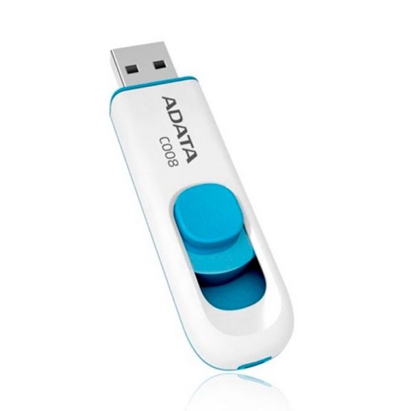 Memoria USB ADATA 2.0 Retractil 32GB COLOR Blanca - Imagen 3