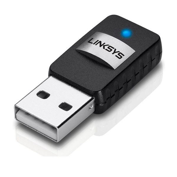 Mini Adaptador Inalámbrico Linksys AE6000 de Doble banda, 802.11ac, USB 2.0. Doble banda (2,4 GHz / 5 GHz) AC600 - Imagen 4