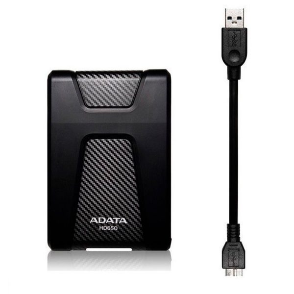 Disco Duro Externo ADATA AHD650 1TB Negro - Imagen 3
