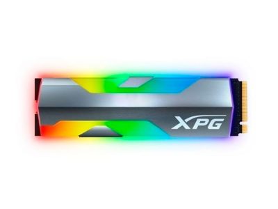 Unidad de estado sólido (SSD) gamer XPG SPECTRIX S20G RGB / PCIe GEN3X4 M.2 2280 / 500GB / RGB