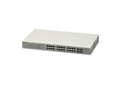 Switches Allied telesis 10-port 10/100/1000T POE+ (75W/8 ports) WebSmart switch with 2 SFP combo ports