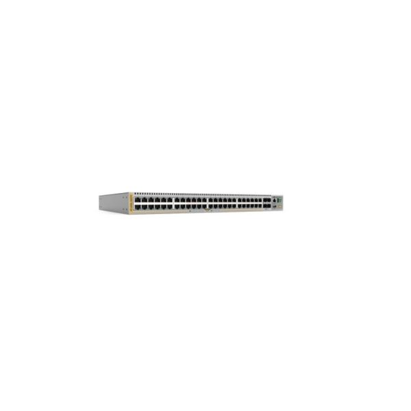 Switches Allied telesis L3 Stackable Switch, 28x 10/100/1000-T PoE+, 4x SFP+ Ports and dual fixed PSU, US Power Cord - Imagen 3