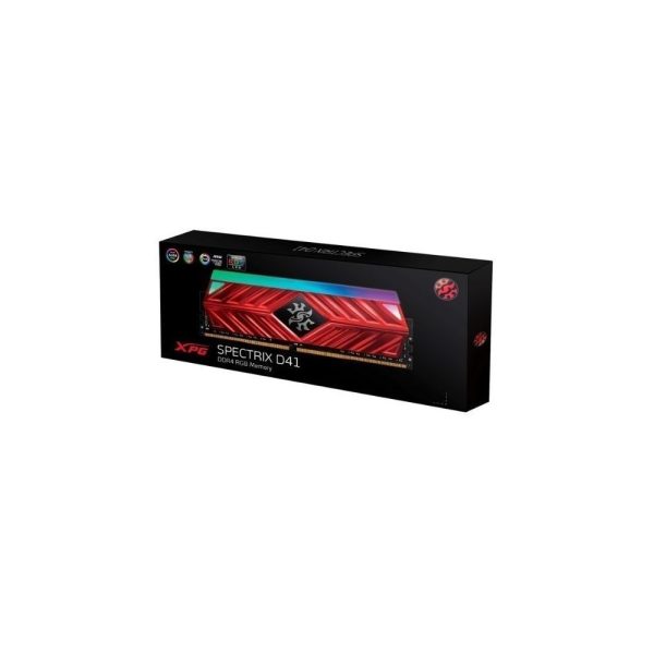Memoria gamer XPG by ADATA SPECTRIX D41 DDR4 16GB 3.200 MHz / Roja - Imagen 4