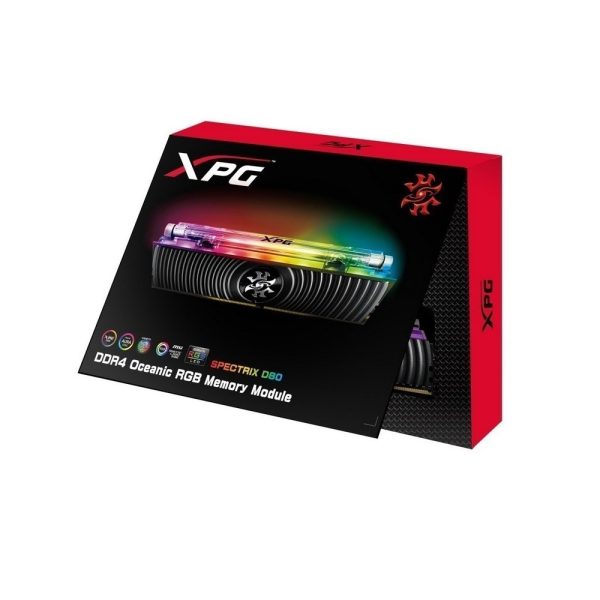 Memoria gamer XPG by ADATA SPECTRIX D80 DDR4 RGB 16GB 3.200 MHz / Refrigeración Liquida / Negra - Imagen 3