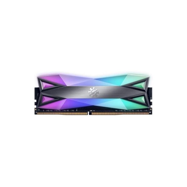 Memoria gamer XPG by ADATA SPECTRIX D60G DDR4 RGB 16GB 3.200 MHz / Gris Titanium