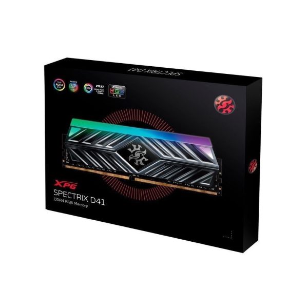 MEMORIA ADATA XPG SPECTRIX D41 DDR4 RGB 16GB 3200MHZ - Imagen 3