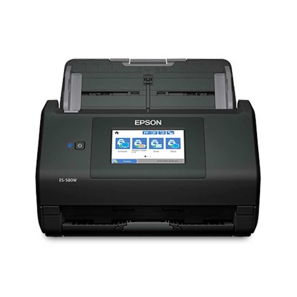 Escáner Epson ES-580W vertical en color dúplex de una sola pasada con alimentación de hojas/ Interface: USB 3.2 Wi-Fi® 802.11 a/b/g/n (5GHz) - Imagen 3