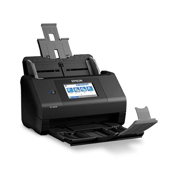 Escáner Epson ES-580W vertical en color dúplex de una sola pasada con alimentación de hojas/ Interface: USB 3.2 Wi-Fi® 802.11 a/b/g/n (5GHz) - Imagen 5