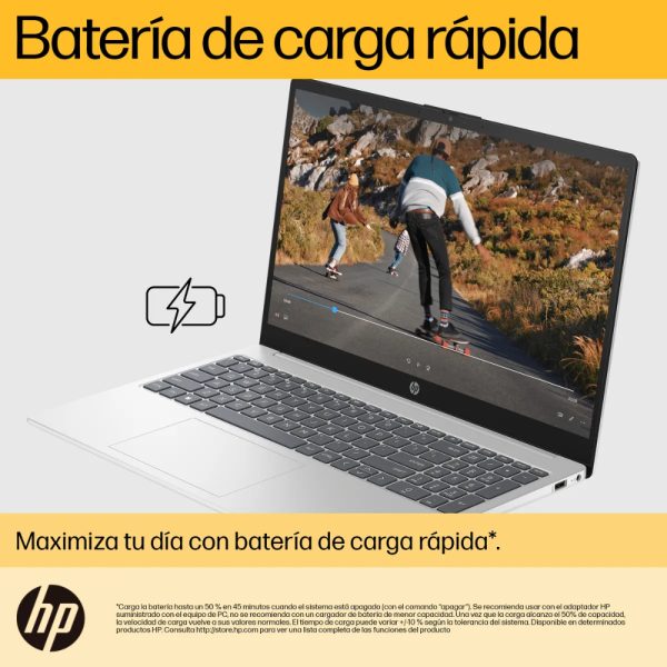 Portátil HP 15-fc0031la/AMD Ryzen™ 7 7730U 4,5 GHz/16GB DDR4/1TB SSD/15.6 FHD/Windows 11 Home - Imagen 5