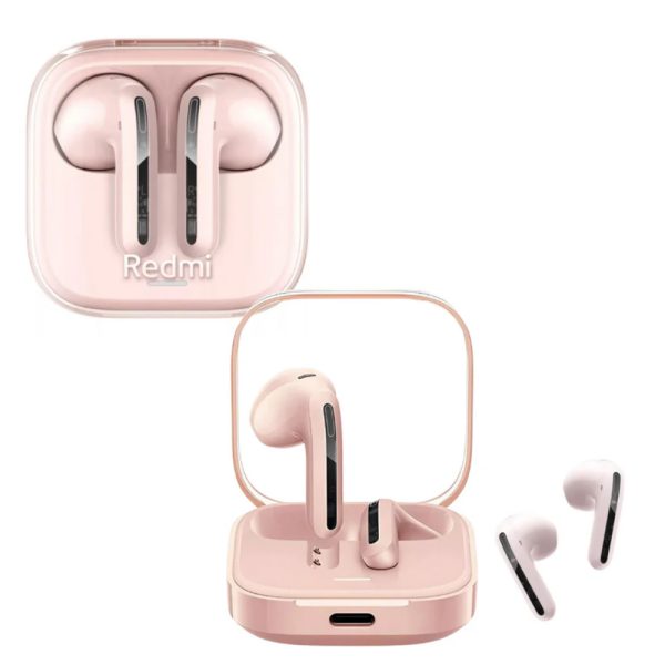 Audifonos Xiaomi Redmi Buds 6 Active - Transparent powder - Imagen 4