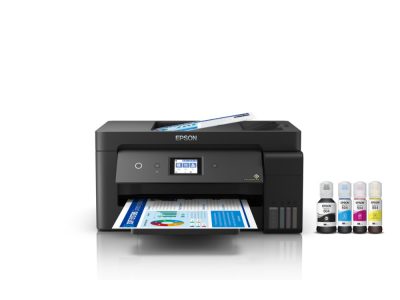 Impresora Multifuncional EPSON Tabloide Ecotank L14150 COLOR Negro
