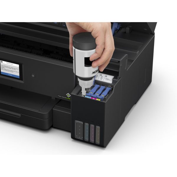Impresora Multifuncional EPSON Tabloide Ecotank L14150 COLOR Negro - Imagen 3