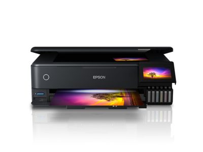 Impresora Multifuncional EPSON Tabloide Fotográfica Ecotank L8180 COLOR Negro