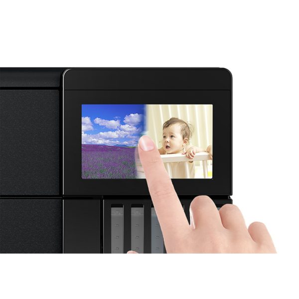 Impresora Multifuncional EPSON Tabloide Fotográfica Ecotank L8180 COLOR Negro - Imagen 5