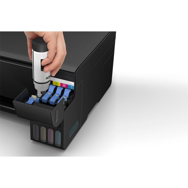 Impresora EPSON Multifuncional Color Ecotank L3210 COLOR Negro - Imagen 5