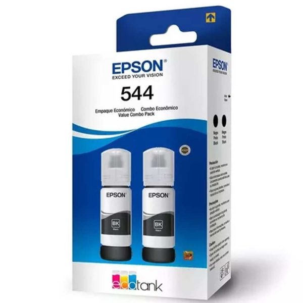Botella Epson T544120-2P - Multipack 2 botellas Negras IMPRESORA L3110/L3150- Black Ink (4.500 paginas) - Imagen 4