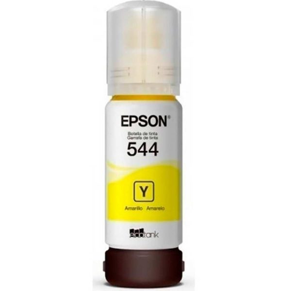Botella de Tinta EPSON T544420 AL  Ecotank L3110/L3150 COLOR Amarillo - Imagen 4