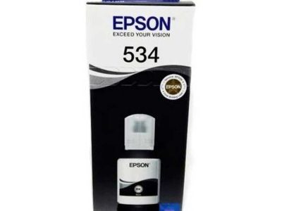 Botella de Tinta EPSON T534120 AL M1120/2170/3170 COLOR Negro Pigmentado