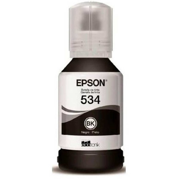 Botella de Tinta EPSON T534120 AL M1120/2170/3170 COLOR Negro Pigmentado - Imagen 4