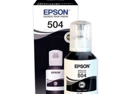 Botella de Tinta EPSON T504120 AL L4150/ L4160 COLOR Negro