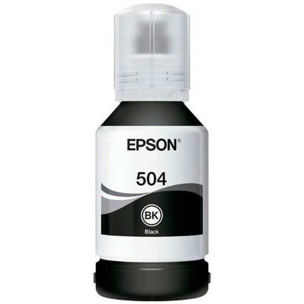 Botella de Tinta EPSON T504120 AL L4150/ L4160 COLOR Negro - Imagen 4