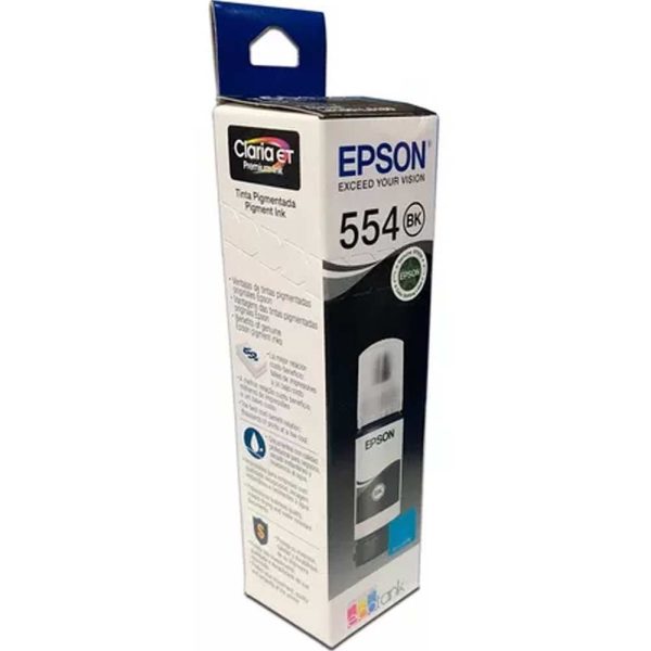 Botella de Tinta EPSON T554120 AL 70 ml COLOR Negro - Imagen 3
