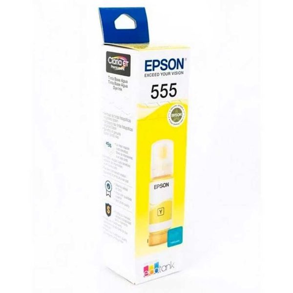 Botella de Tinta EPSON T555420 AL 70 ml COLOR Amarillo - Imagen 3