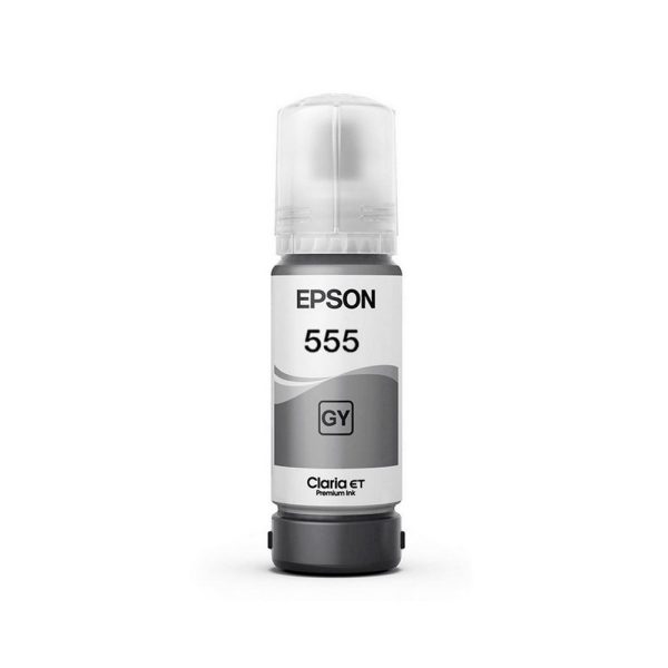Botella de Tinta EPSON T555520 AL 70 ml Impresión de Fotografía COLOR Gris - Imagen 3
