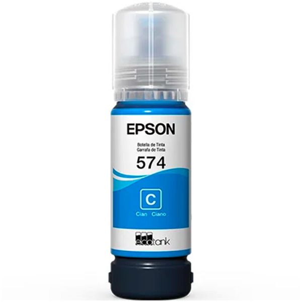 Botella de Tinta EPSON T574220 AL L8050 COLOR Cyan - Imagen 3