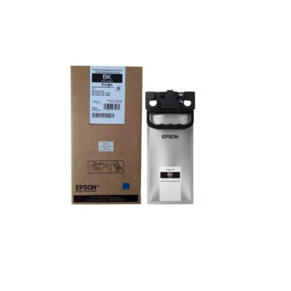 Bolsa de Tinta Epson Black XL T11B120-AL  para WorkForce WF C5390/WF C5890 (Alta Capacidad)  (10.000 páginas) - Imagen 3