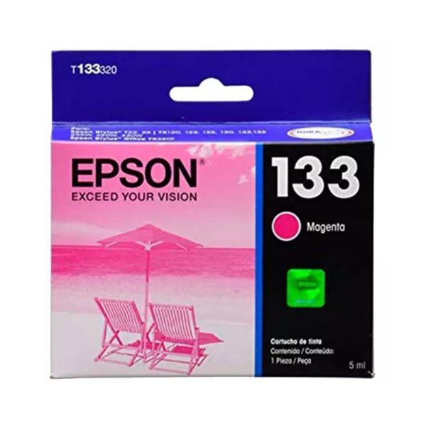 Cartucho Epson T133320-AL Stylus T25 / Tx125 - Magenta - (350 paginas)