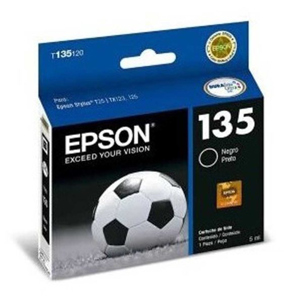 Cartucho Epson T135120 - Black Stylus T25 / Tx125 /Tx135  Aprox 180PG