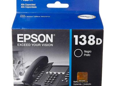 Cartucho Epson T138126 Black Stylus Office Tx525Fw Aprox 805PG