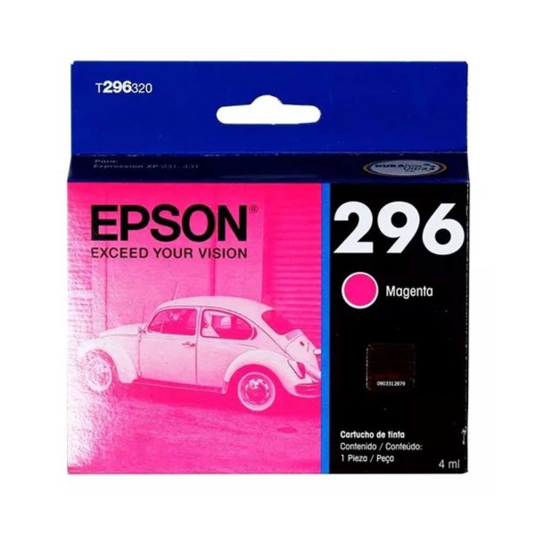 Cartucho Epson - T296320-AL - Magenta Xpression XP-231/XP-431 ( 130 paginas)