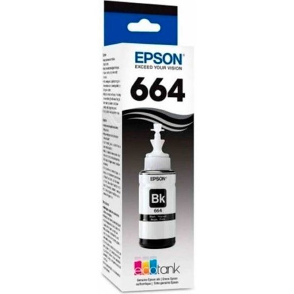 Botella de Tinta EPSON T664120 L200/210/350/355/555 COLOR Negro - Imagen 3