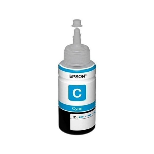 Botella de Tinta EPSON T664220 L200/210/350/355/555 COLOR Cyan - Imagen 4