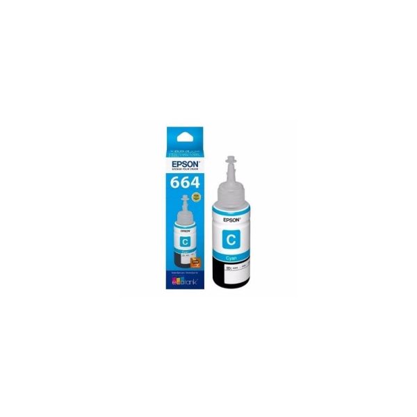 Botella de Tinta EPSON T664220 L200/210/350/355/555 COLOR Cyan - Imagen 5