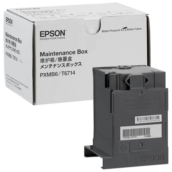 Caja de mantenimiento Epson T671400 para WorkForce WF-C869R/WF-C878R (90.000 páginas)