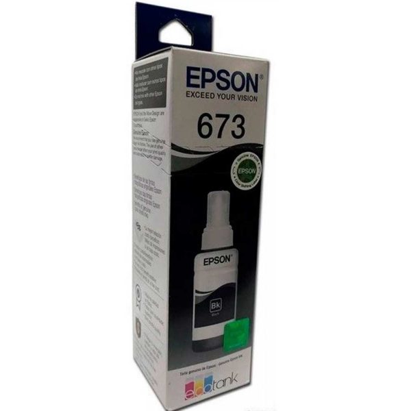 Botella de Tinta EPSON T673120 AL L800/805 COLOR Negro - Imagen 3