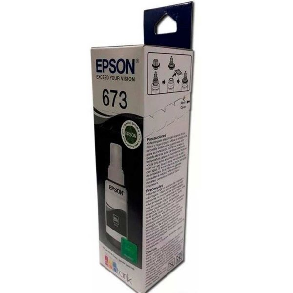 Botella de Tinta EPSON T673120 AL L800/805 COLOR Negro - Imagen 4