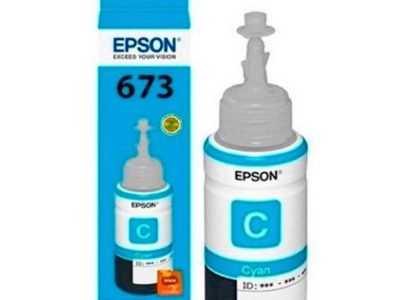 Botella de Tinta EPSON T673220 AL L800/805 COLOR Cyan