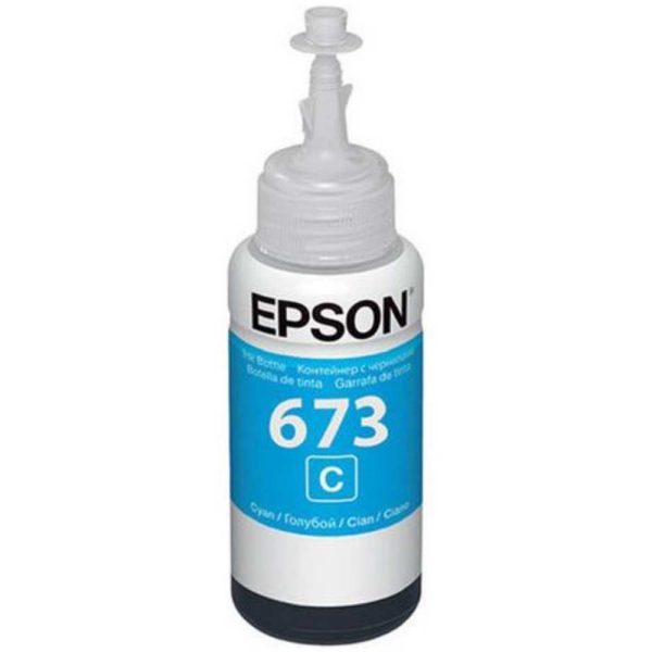 Botella de Tinta EPSON T673220 AL L800/805 COLOR Cyan - Imagen 4