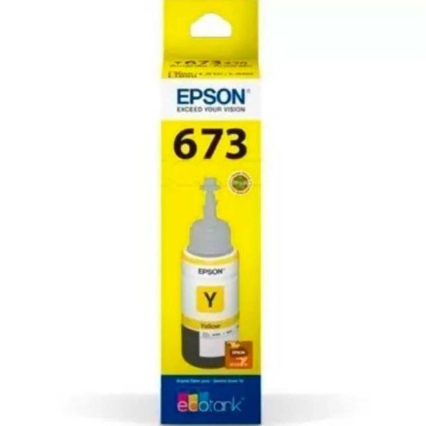 Botella de Tinta EPSON T673420 AL L800/L805 COLOR Amarillo - Imagen 3