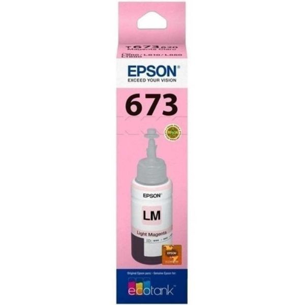 Botella de Tinta EPSON T673620 AL L800/805 COLOR Light Magenta - Imagen 3