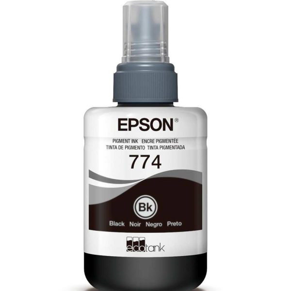 Botella de Tinta EPSON T774120 AL M200 COLOR Negro Pigmentada - Imagen 4