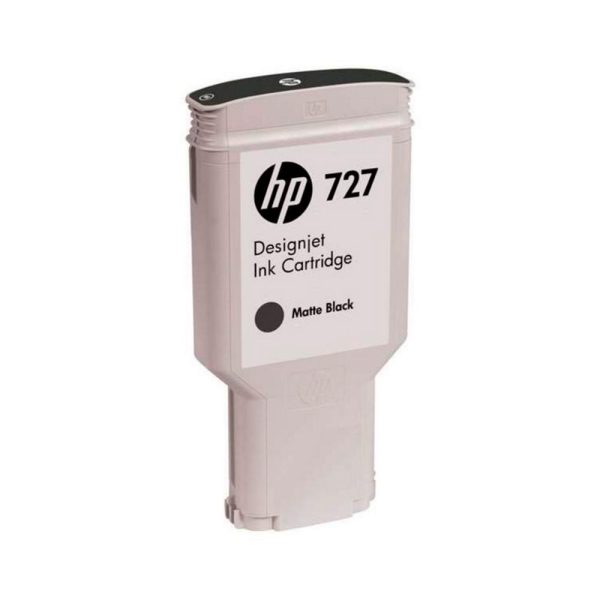 Cartucho de tinta HP 727 DesignJet negro mate de 300 ml 
