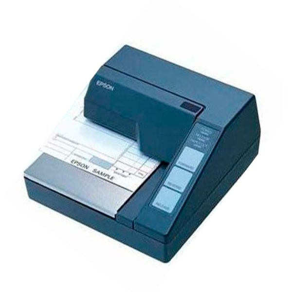 Impresora EPSON Matricial de Validación. Docto Suelto, Puerto Serial, No Incluye Fuente. Negra. TM-U295-292.