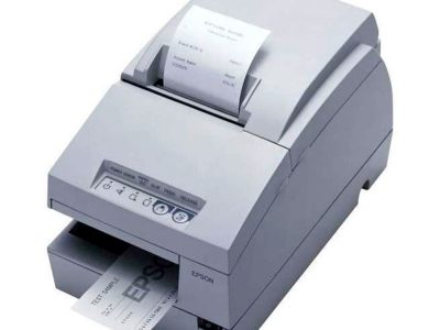 Impresora Epson Matricial de Recibos y Validación TM-U675-082, 76mm, Docto Suelto, Puerto USB, No Incluye Fuente. Negra.